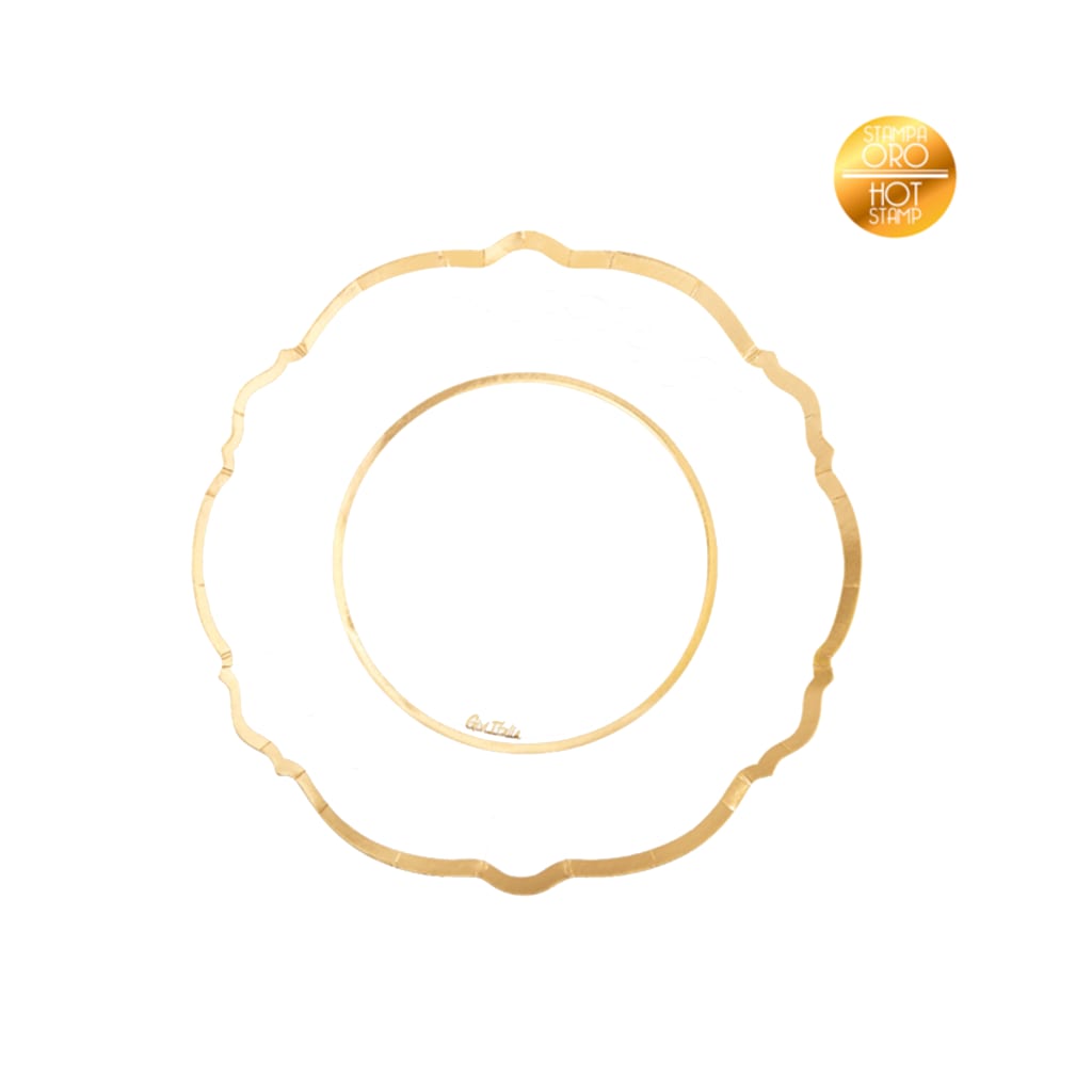 Einwegteller Liberty 21cm, 8 Stück