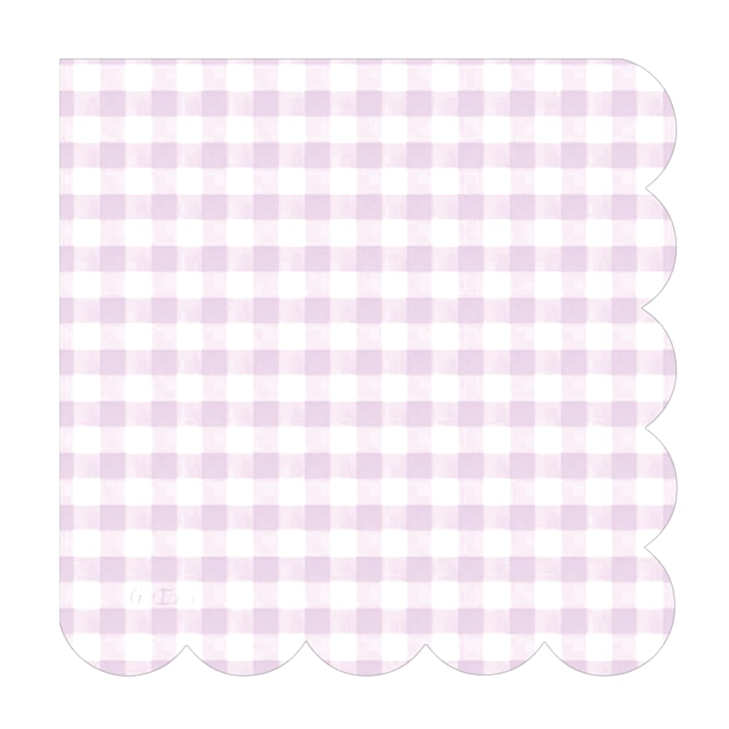 Servietten 33 x 33cm kariert, 16 Stück