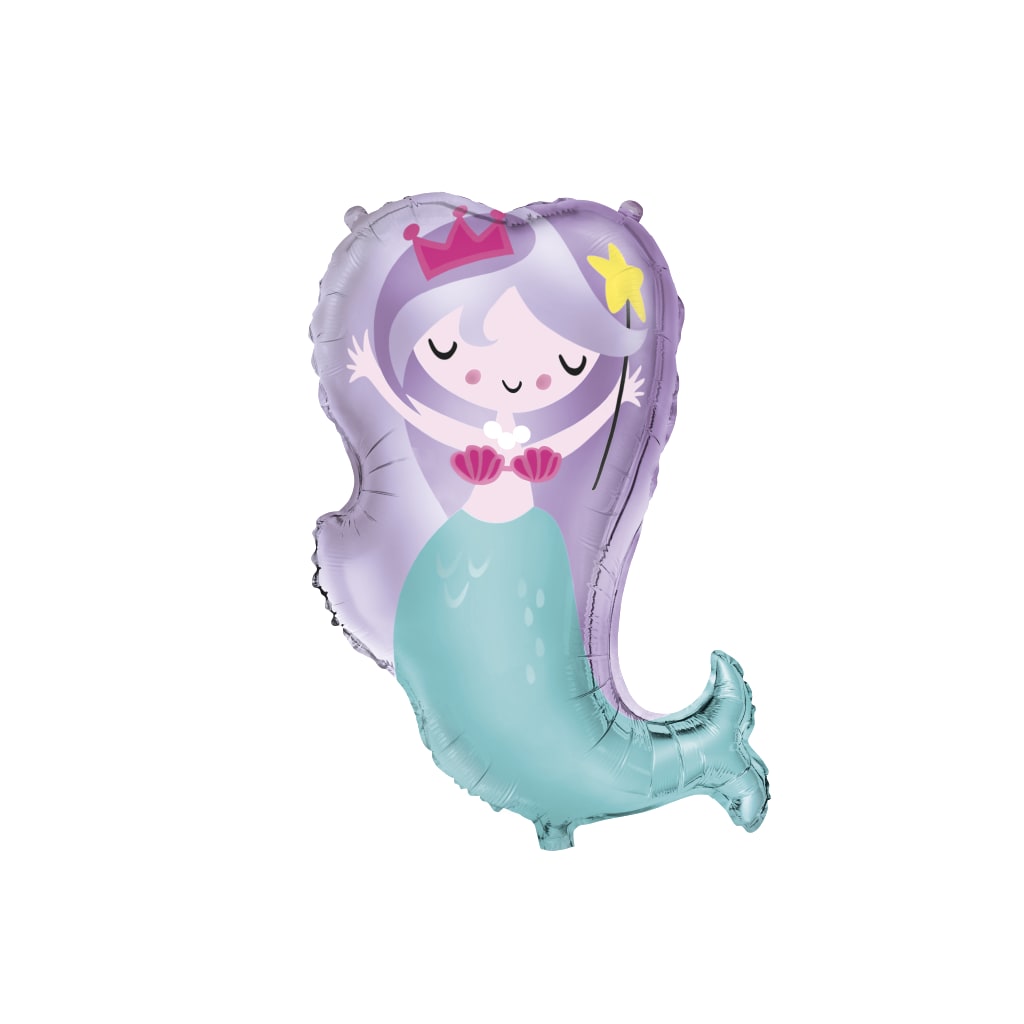 Folienballon Meerjungfrau 74 cm