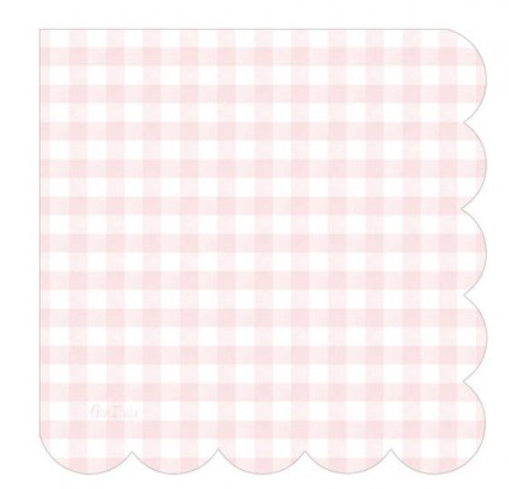 Servietten 33 x 33cm kariert, 16 Stück