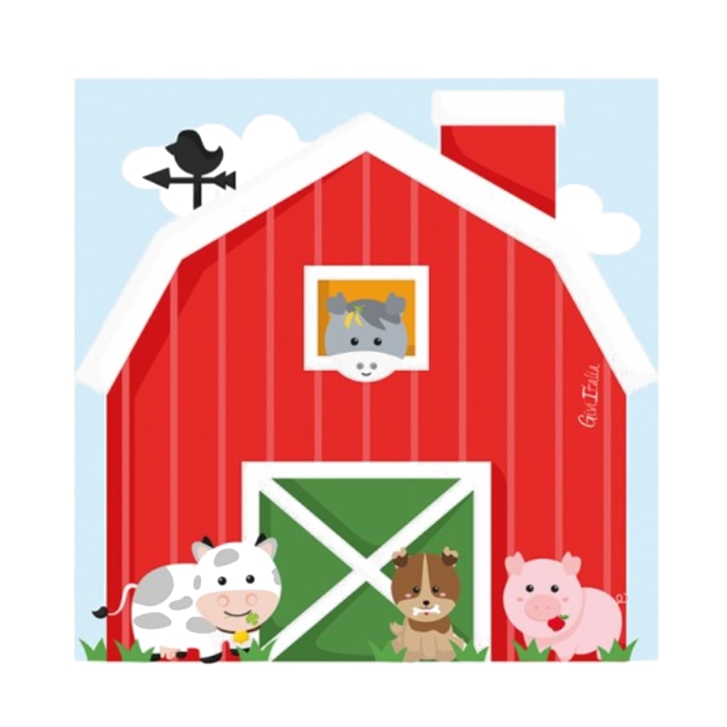 Happy Farm Servietten 33 x 33cm, 16 Stück