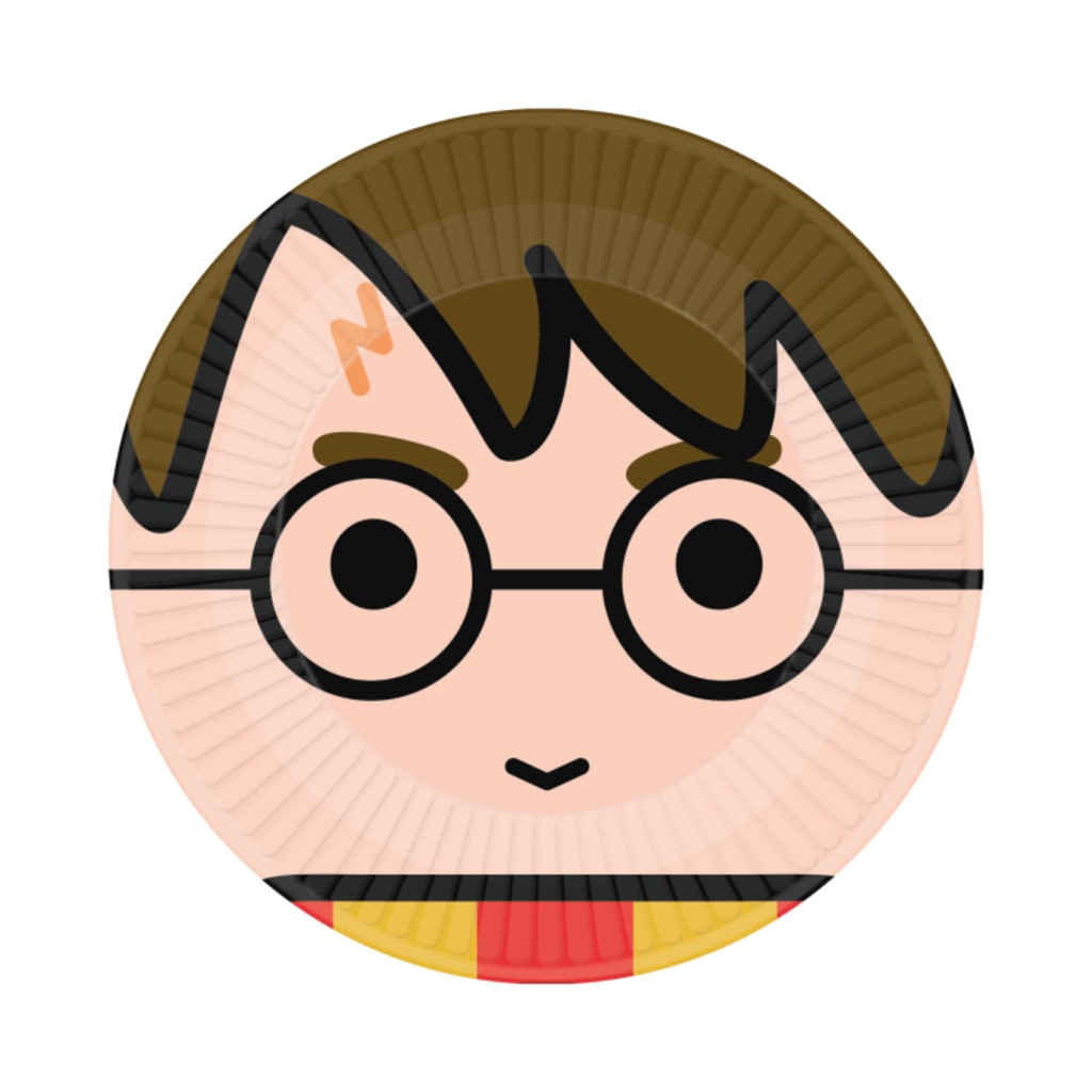 Einwegteller Harry Potter 23 cm, 8 Stück