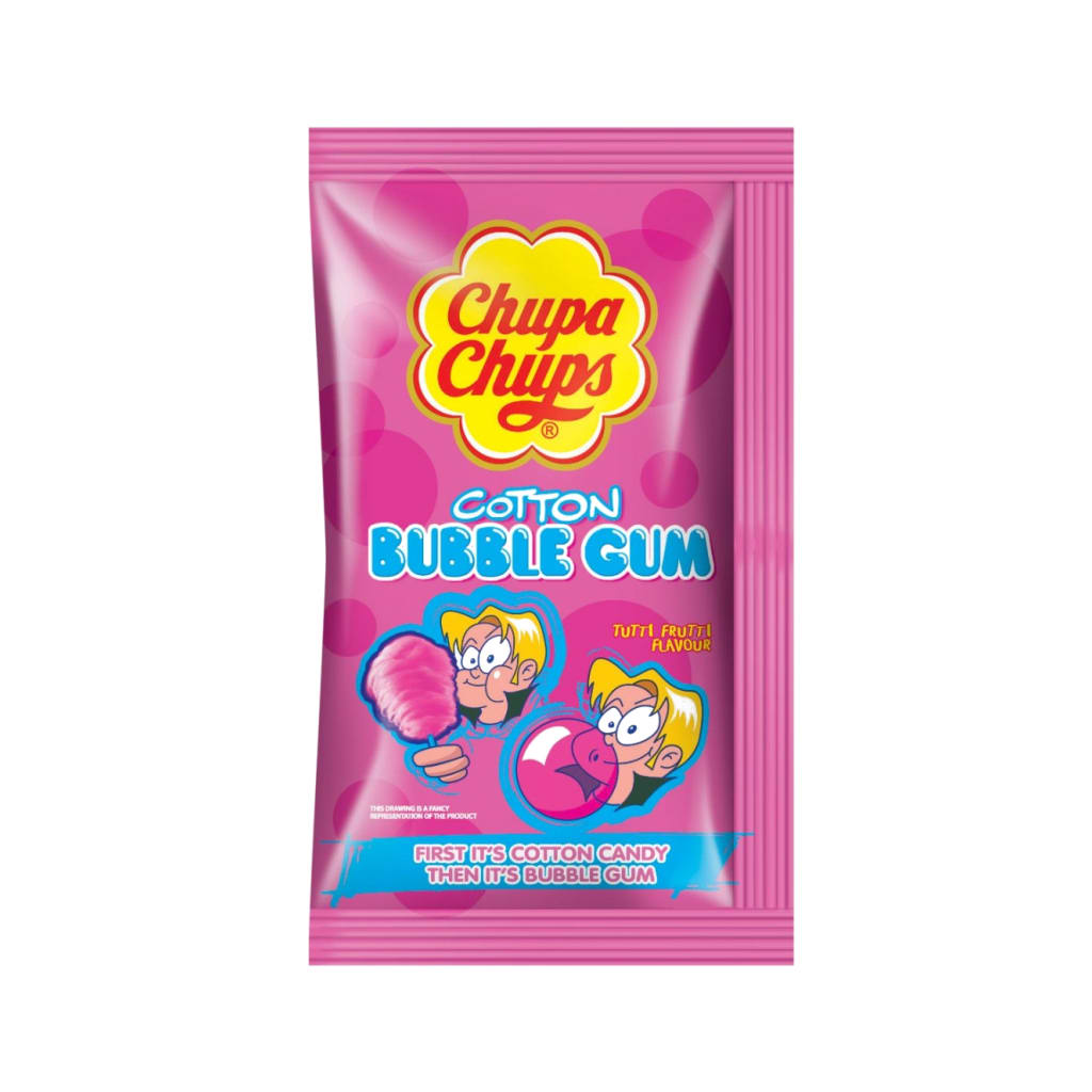 Chupa Chups Cotton Bubblegum, 11g