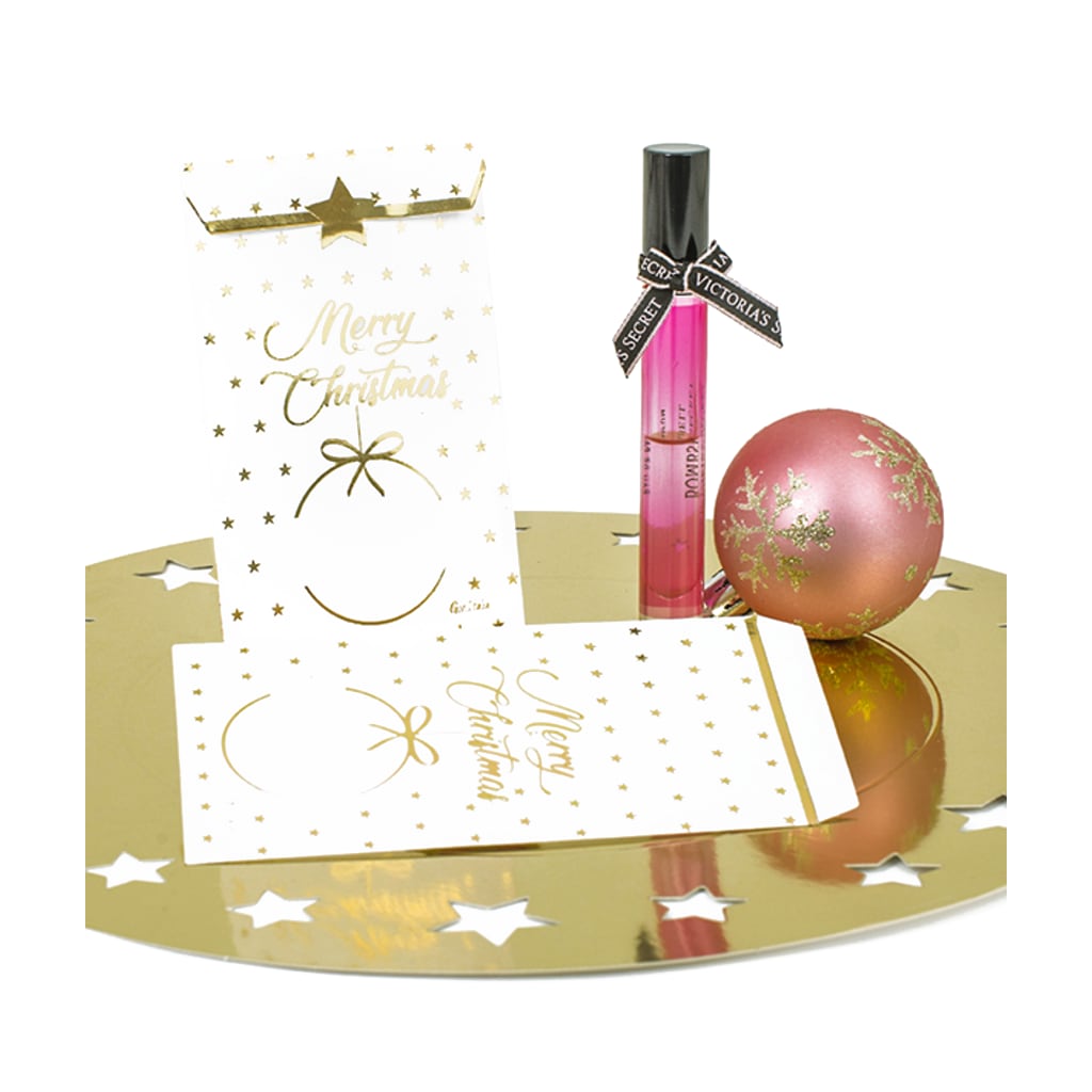 Party Christmas Tüten Gold, 10 Stück