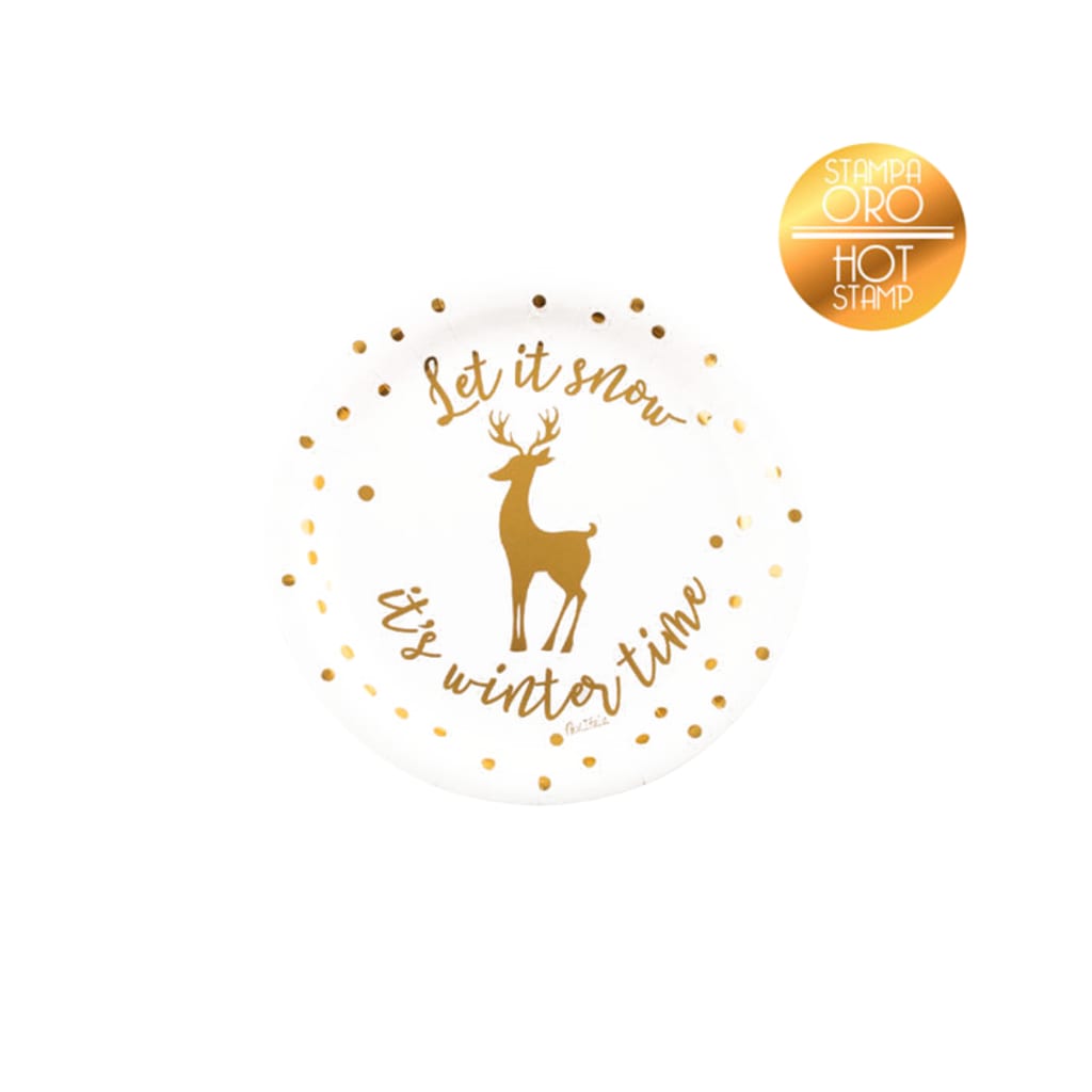 Stempel Let It Snow, 23 cm