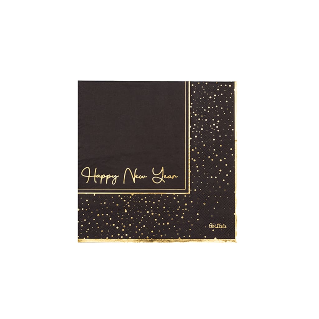 Servietten Happy New Year 33 x 33cm, 16 Stück