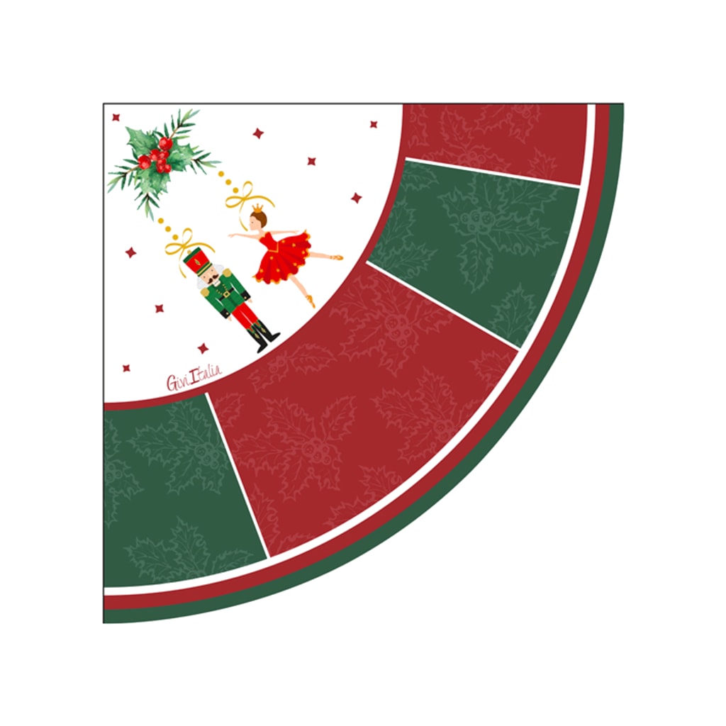 Servietten Weihnachtsmärchen 33x33cm, 16 Stück