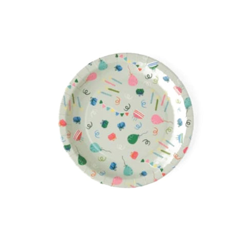 Einwegteller Geburtstag Grün 22.5cm, 6 Stück