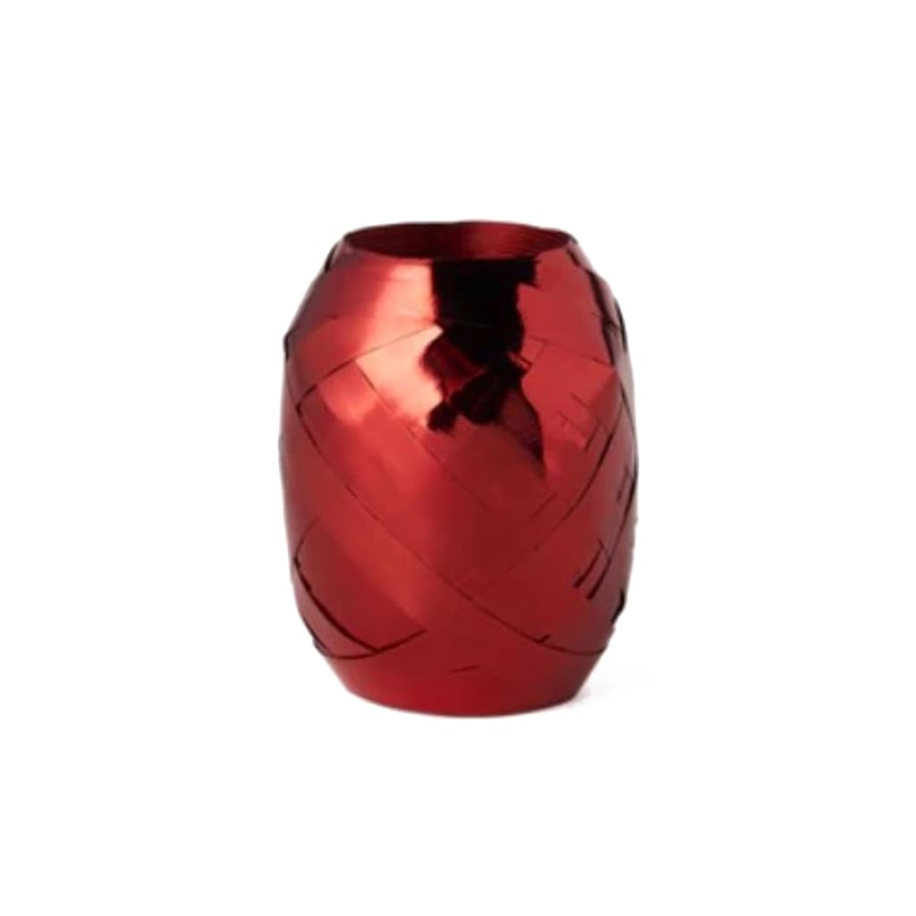 Geschenkband Rot Glanz 10mm, 1 Stück