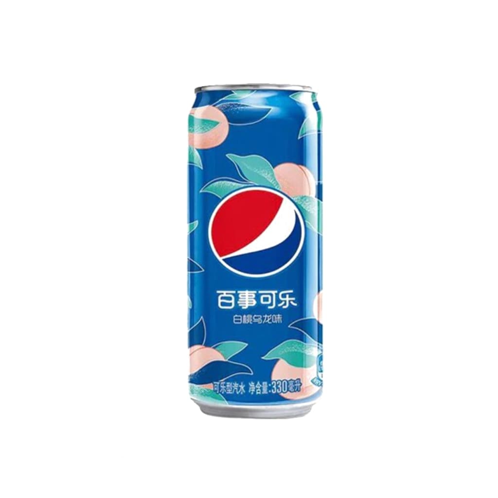 Pepsi White Peach Oolong, 330ml