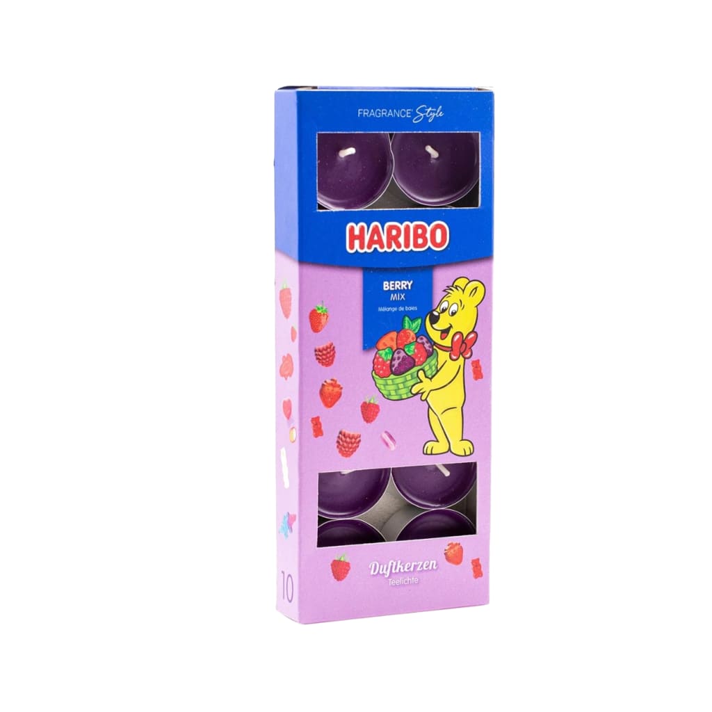 Haribo Teelicht Berry Mix, 10 Stück