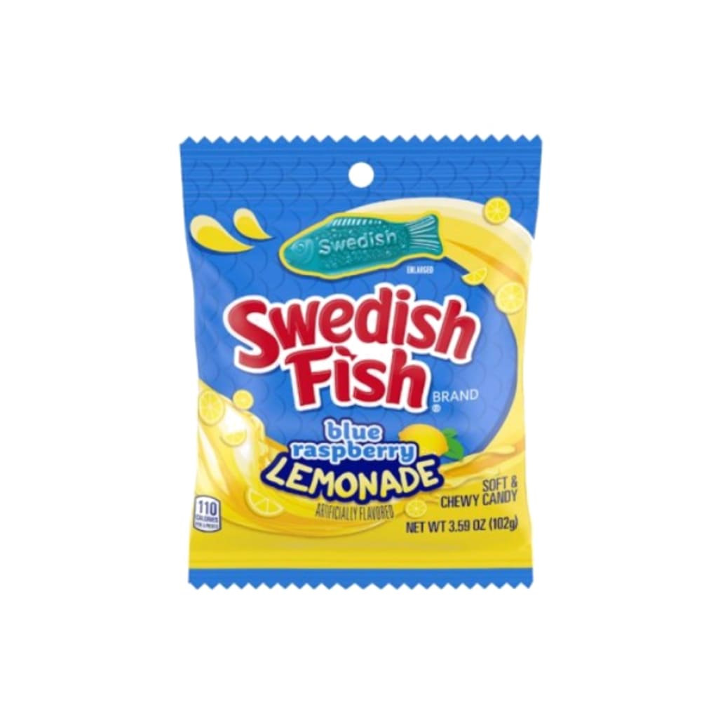 Swedish Fish Blue Raspberry Lemonade, 102g