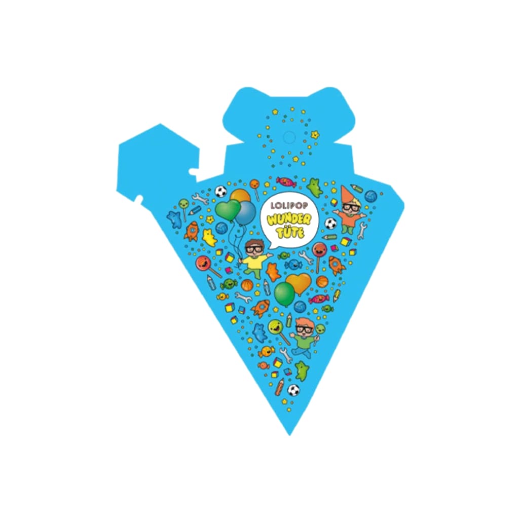 LOLIPOP Wundertüte blau ungefüllt, 63cm