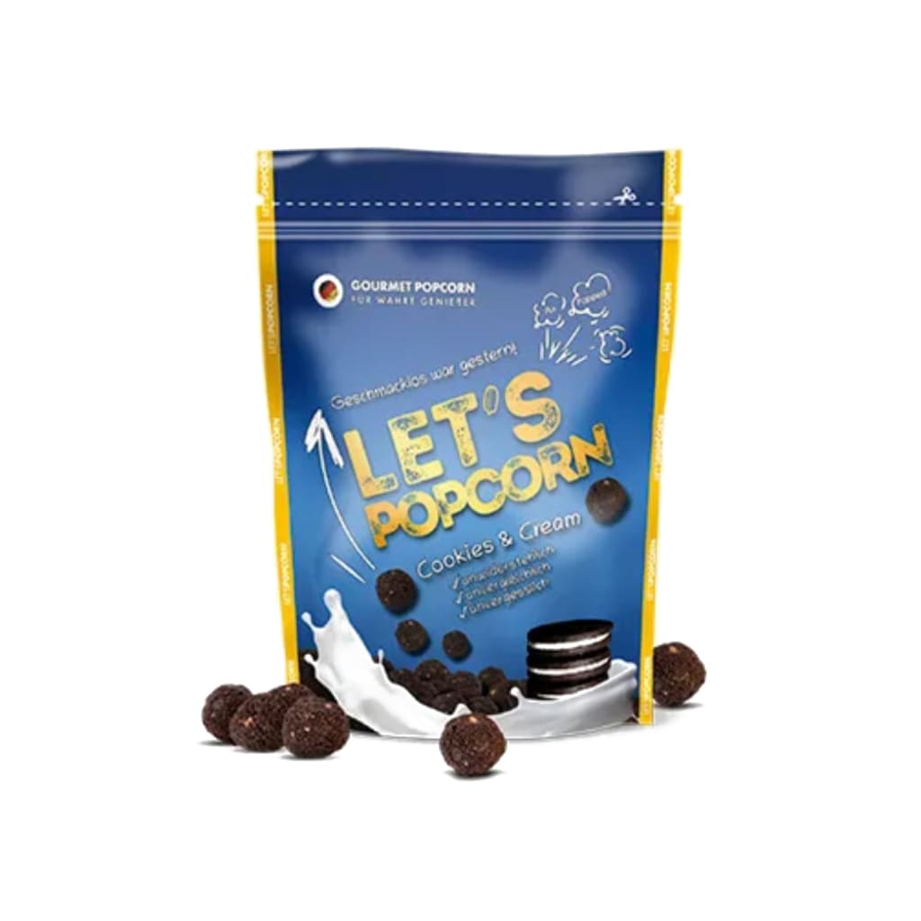 Let's Popcorn Cookies & Cream, 100g
