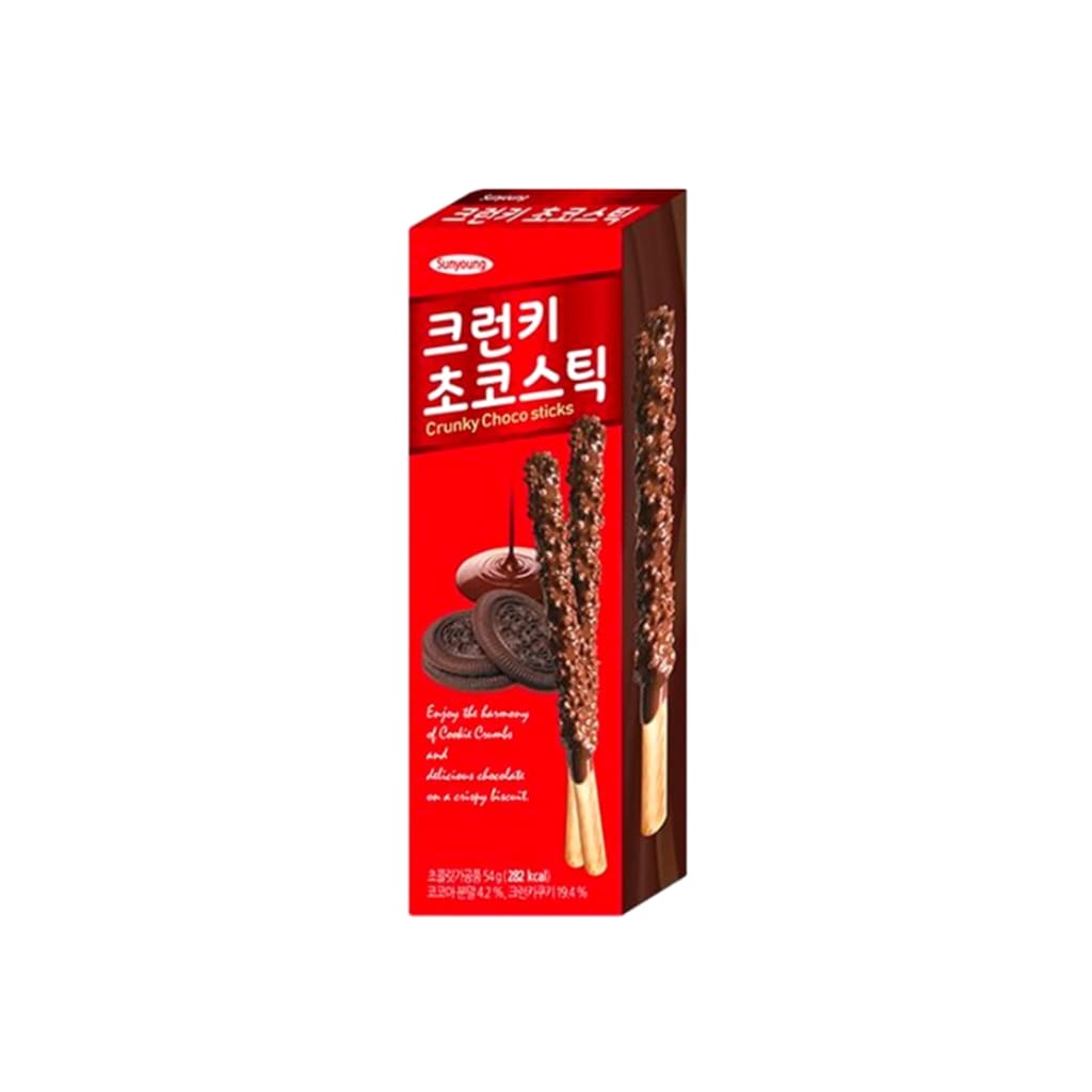 Sunyoung Crunky Choco Sticks, 54g