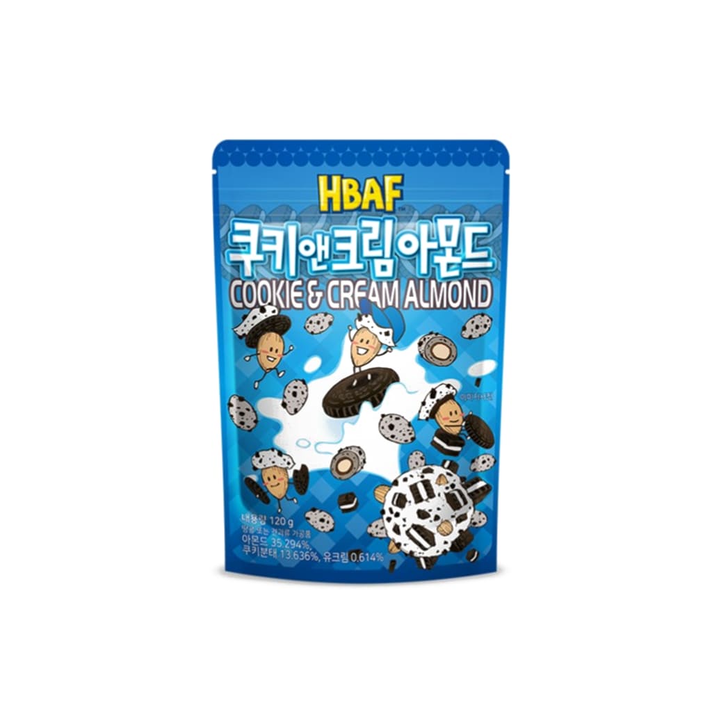 Cookie & Cream Almond, 120g