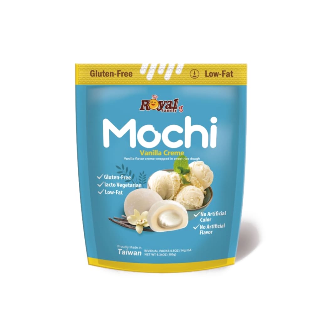Royal Family Mochi Vanilla Creme, 180g
