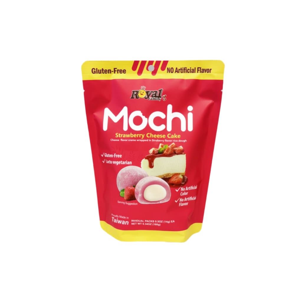 Royal Family Mochi Strawberry and Cheesecake, 180g