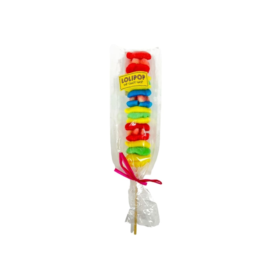 Lolipop Gummispiess, 120g Mix 3