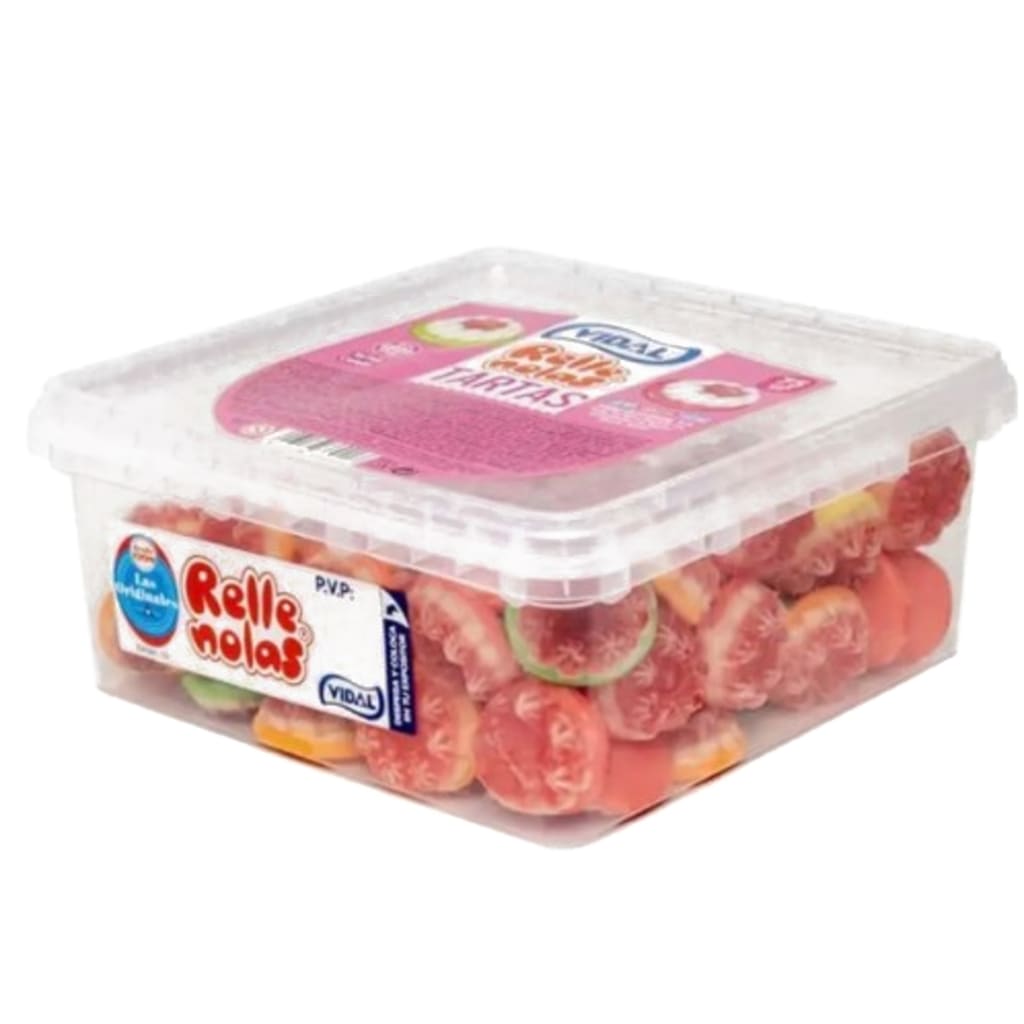 Vidal Tarts Jelly Filled, 75 Stück