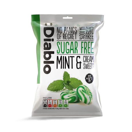 Diablo Mint & Cream Sweets, 75g