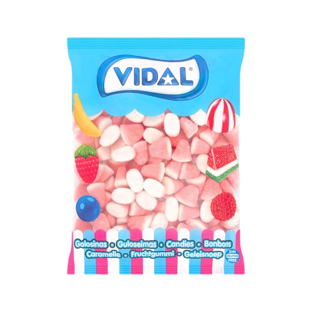 Vidal Strawberry & Cream Drops, 1kg