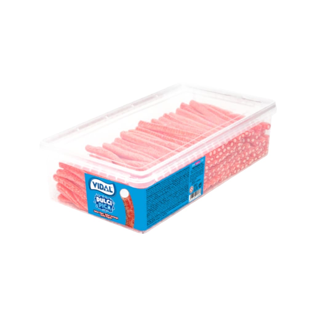 Vidal Sour Strawberry Pencils, 200 Stück