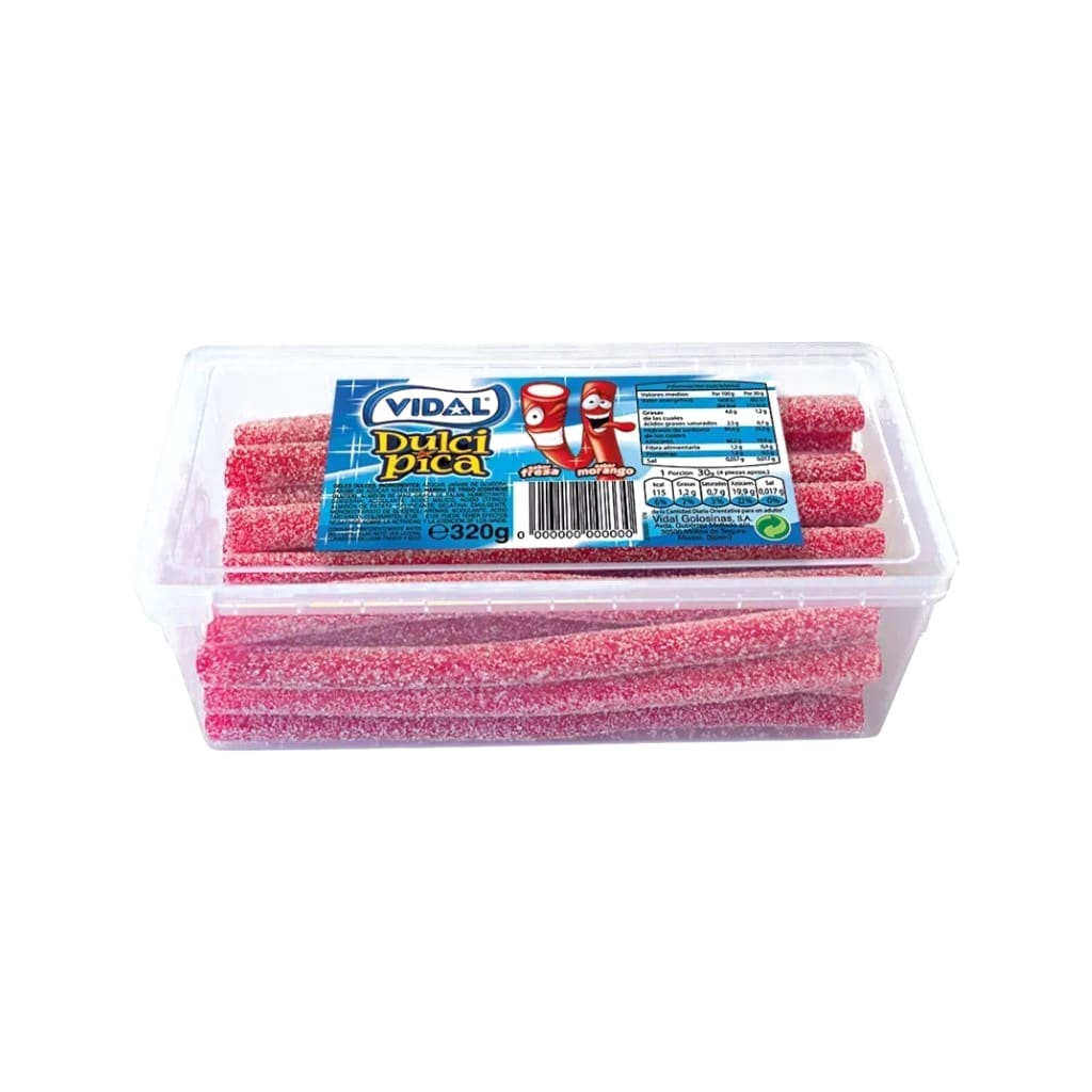 Vidal XL Strawberry Pencils, 30 Stück