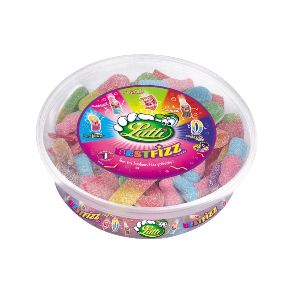 Lutti BestFizz Fruchtgummi Box, 550g