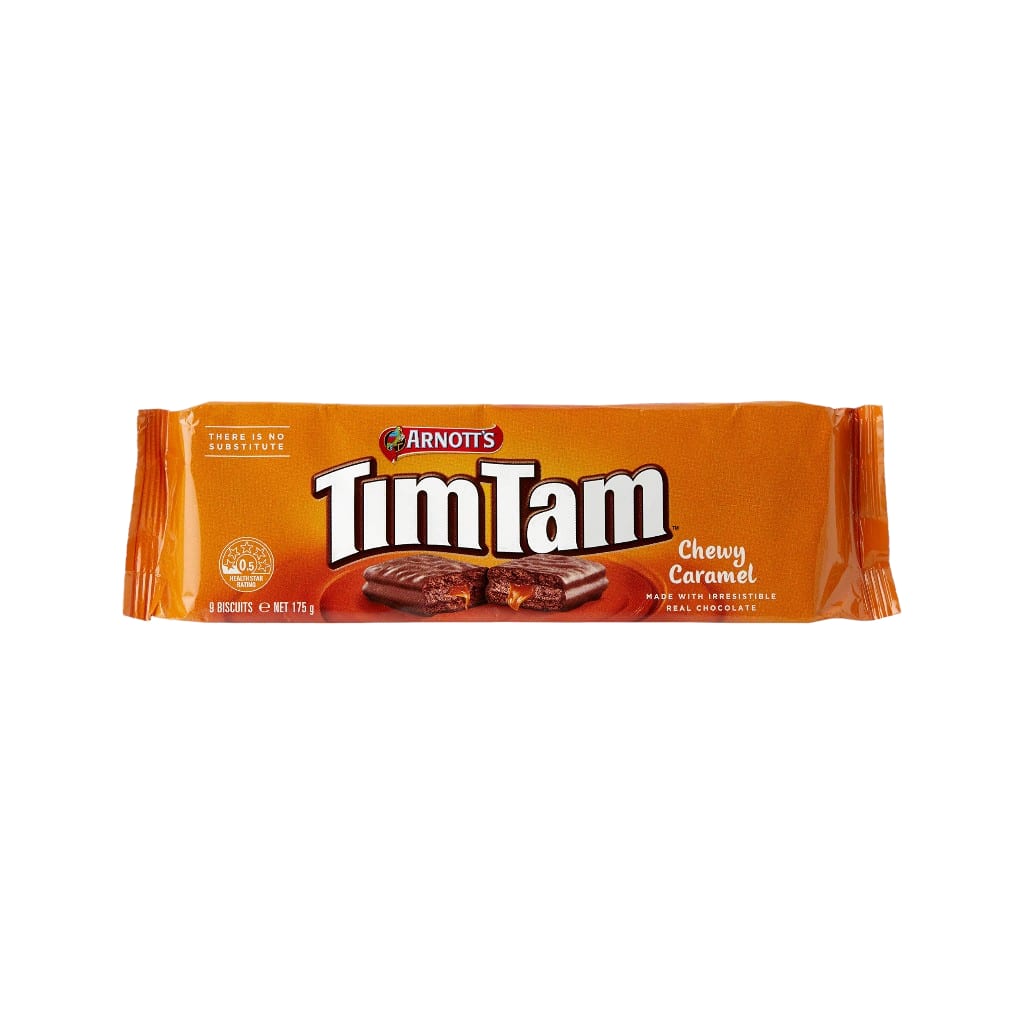 Tim Tam Caramel Biscuits, 175g
