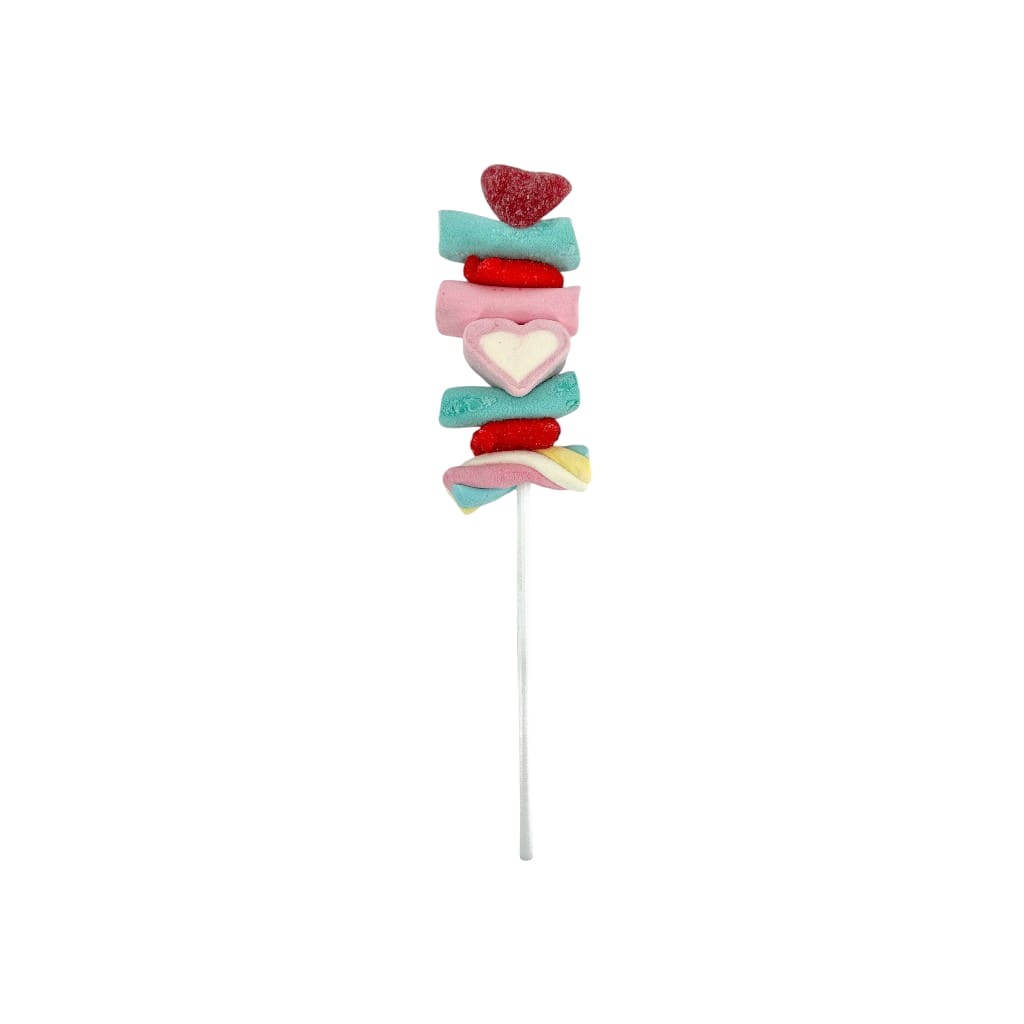 Love Kebab Marshmallow Lollipop, 45g