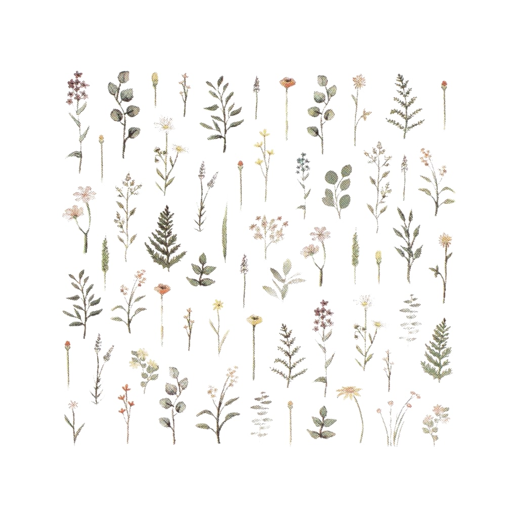 Servietten Floral Cocktail 12.5cmx12.5cm, 16 Stück