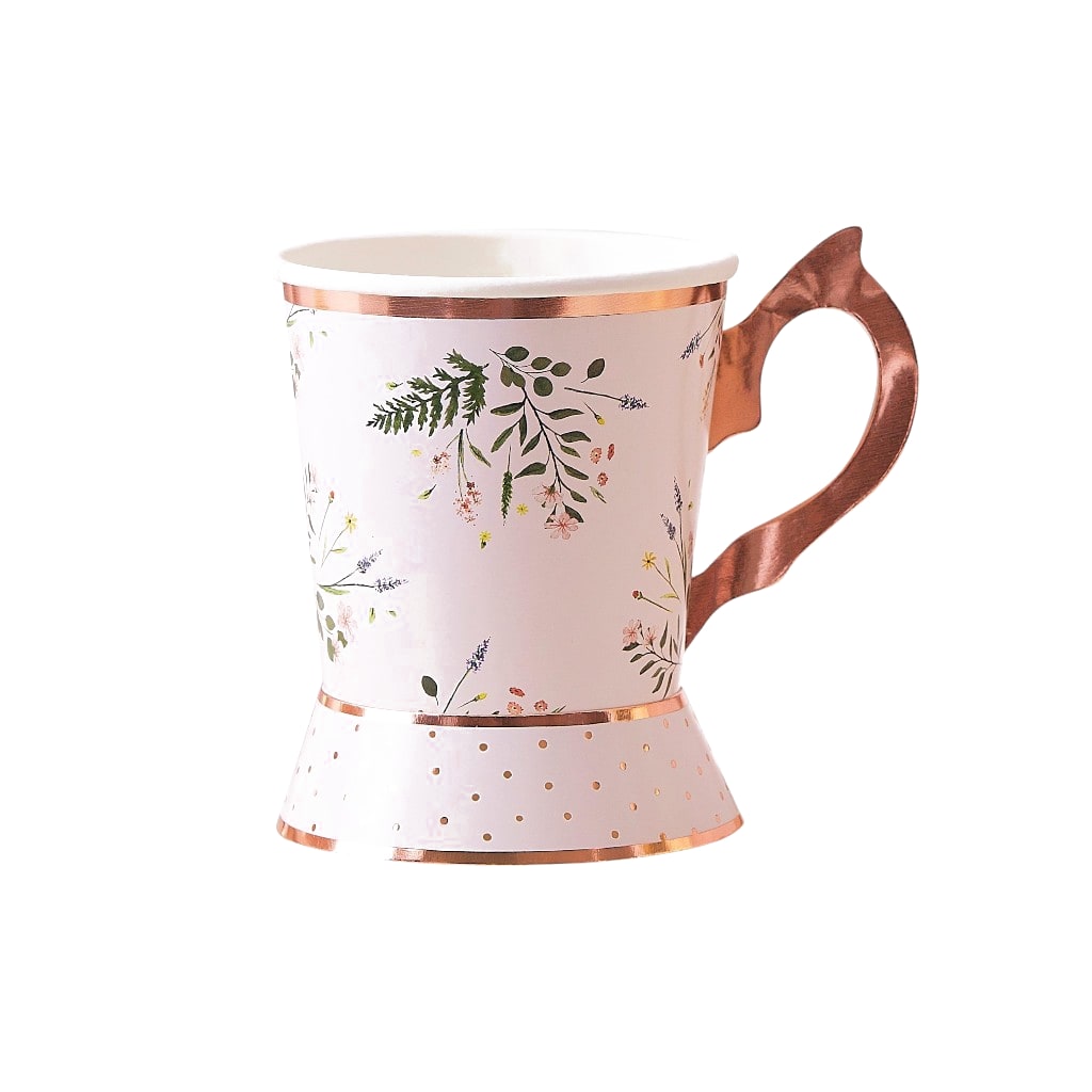 Einwegbecher Afternoon Tea Party, 8 Stück