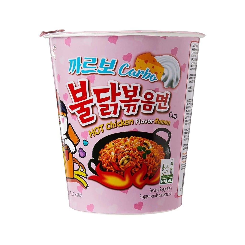 Buldak Hot Chicken Carbonara Cup, 80g