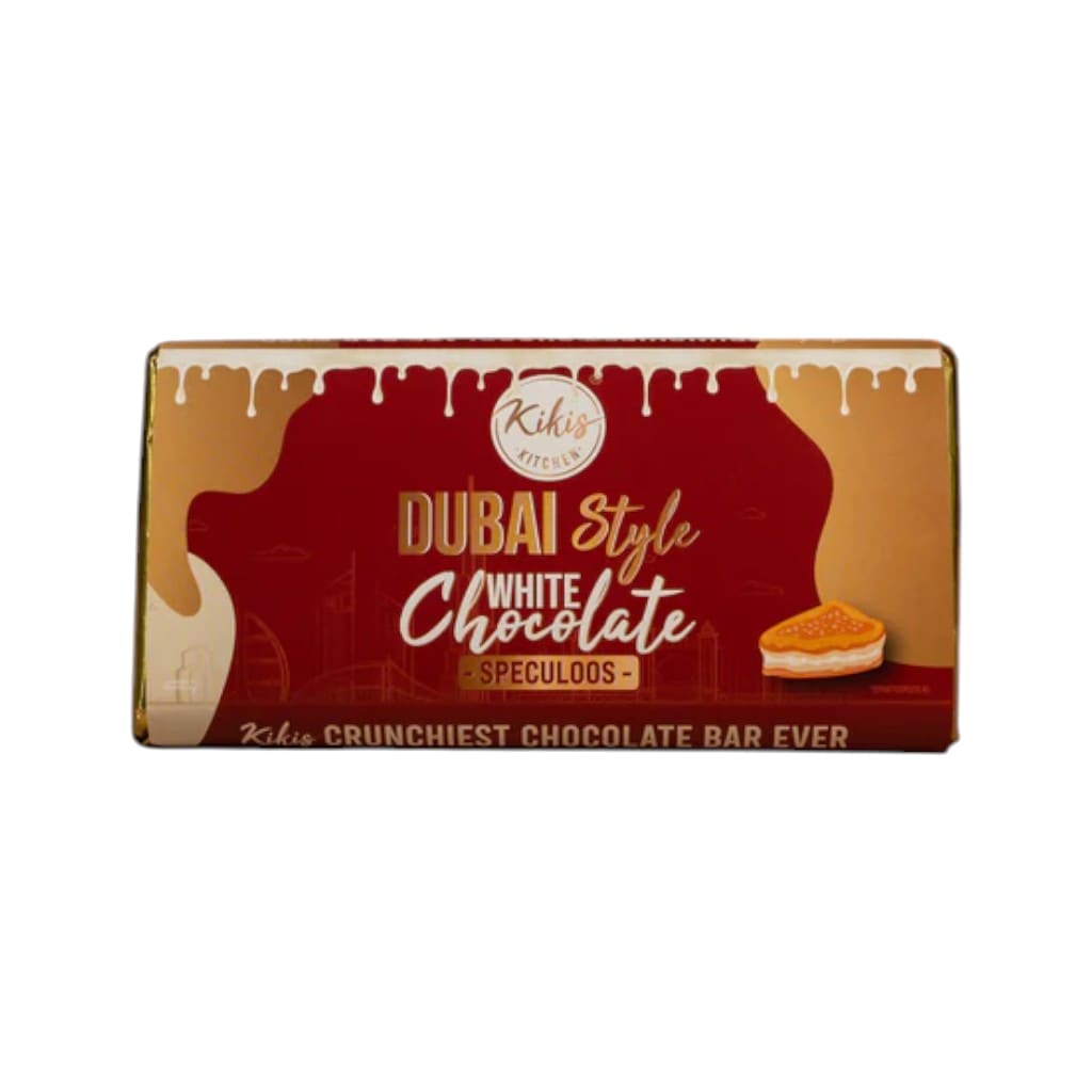 Kiki's Dubai White Chocolate Speculoos, 190g