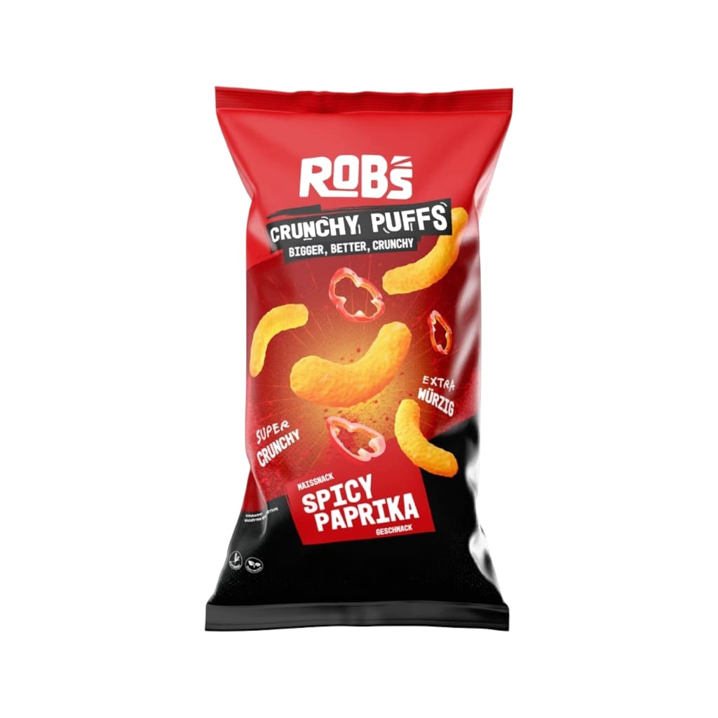 Rob’s Crunchy Puffs Spicy Paprika, 130g