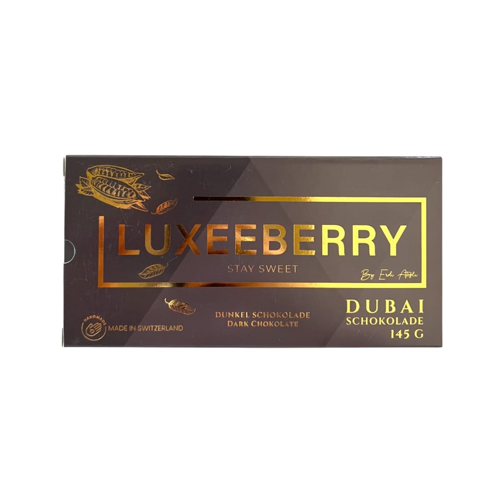 Luxeeberry Dubai Schokolade dunkel, 145g