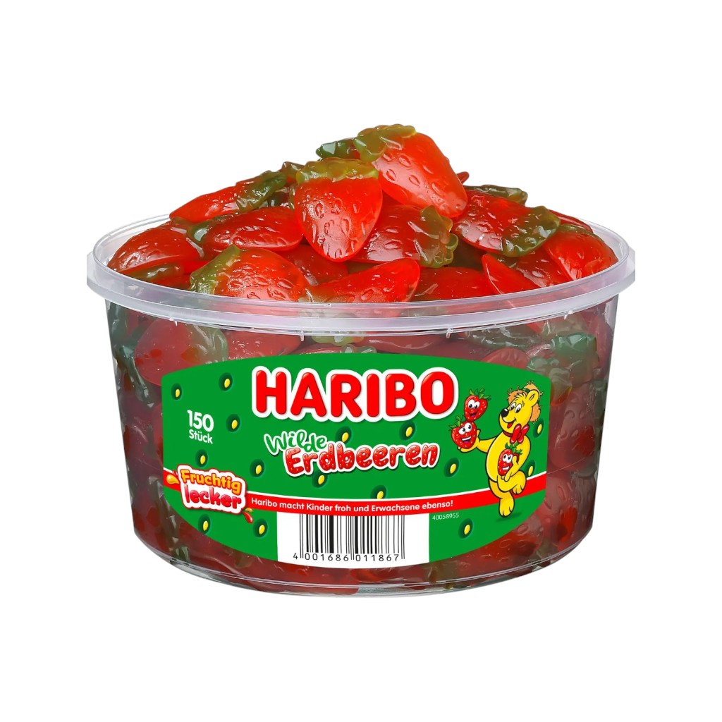 Haribo Wilde Erdbeeren, 1.2kg