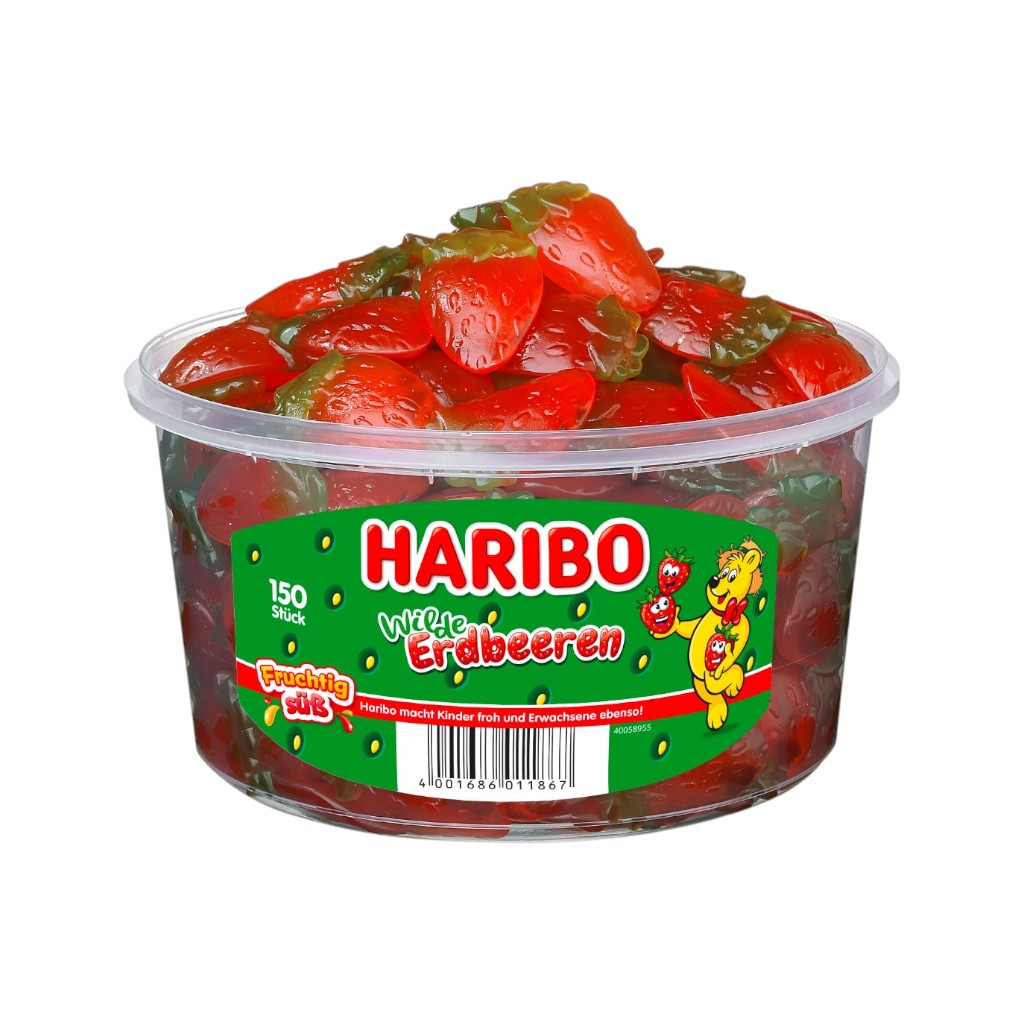 Haribo Wilde Erdbeeren, 1.2kg