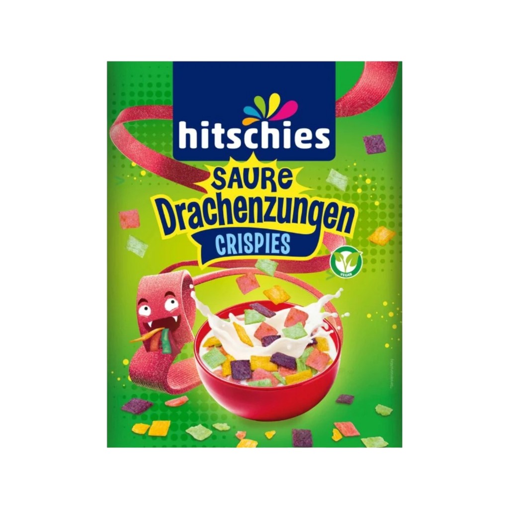 Hitschies Saure Drachenzungen Crispies, 270g
