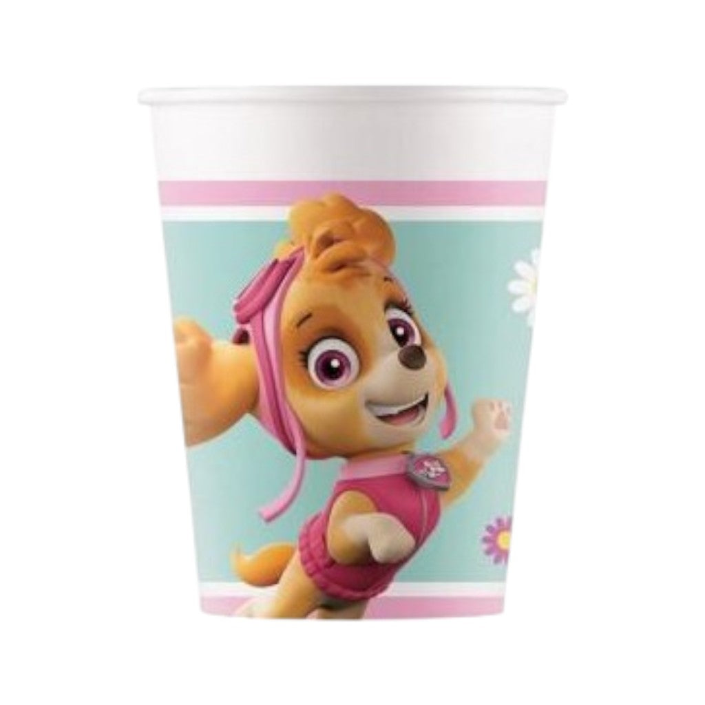 Einwegbecher Paw Patrol Skye und Everest 200ml, 8 Stück
