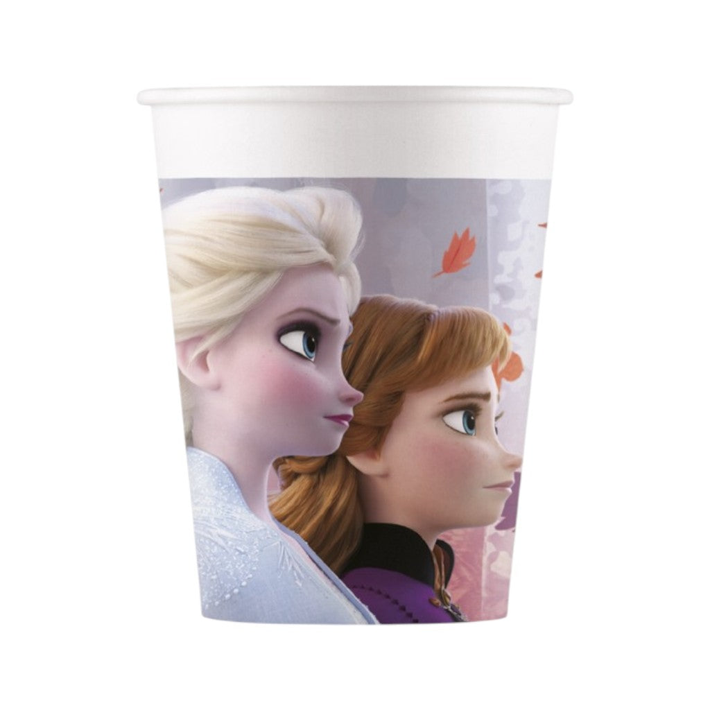 Einwegbecher Frozen II 200ml, 8 Stück