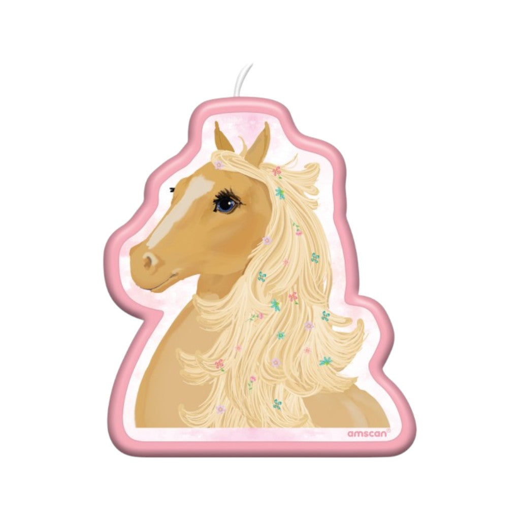 Motivkerze Beautiful Horses, 1 Stück