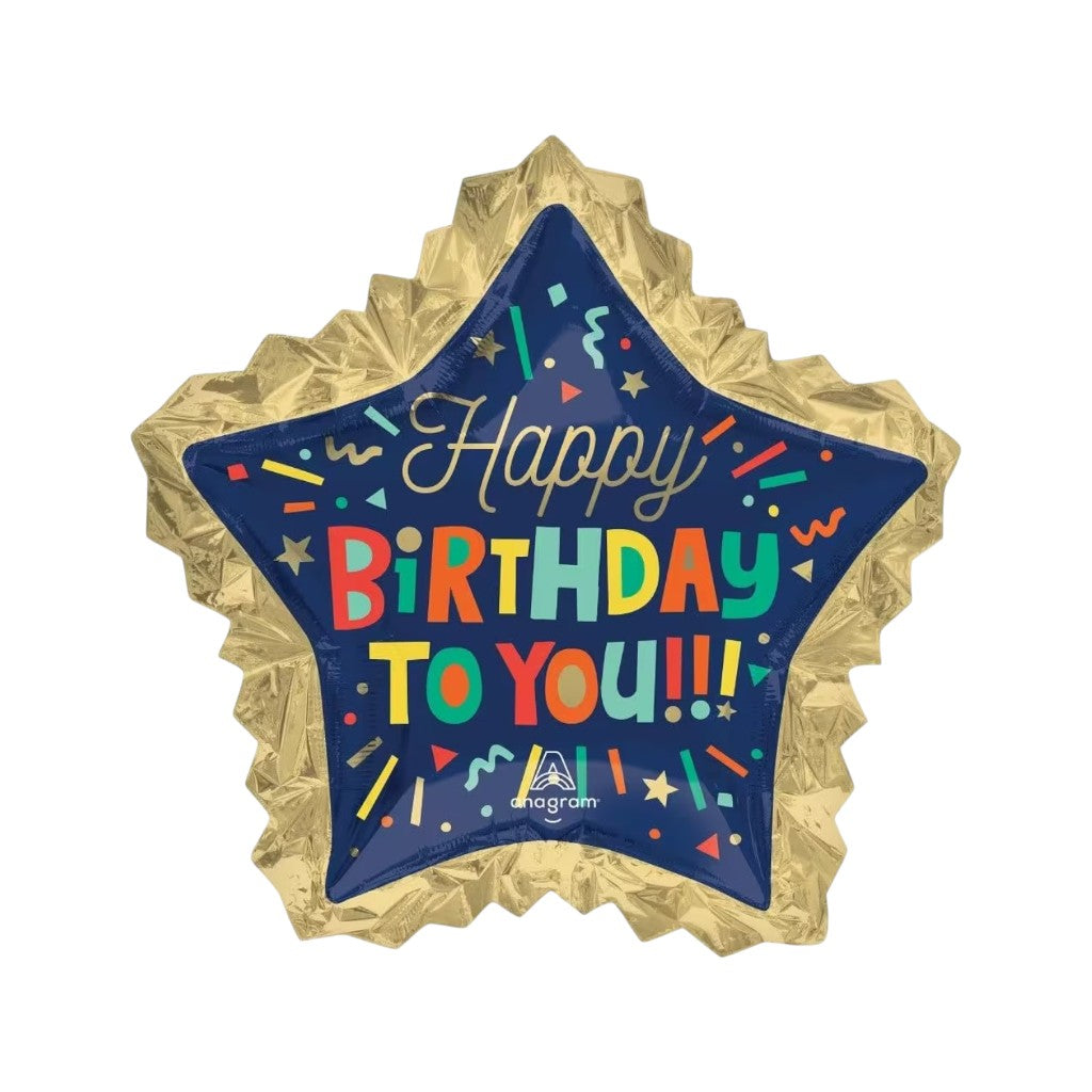 Happy Birthday To You Folienballon, 86cm