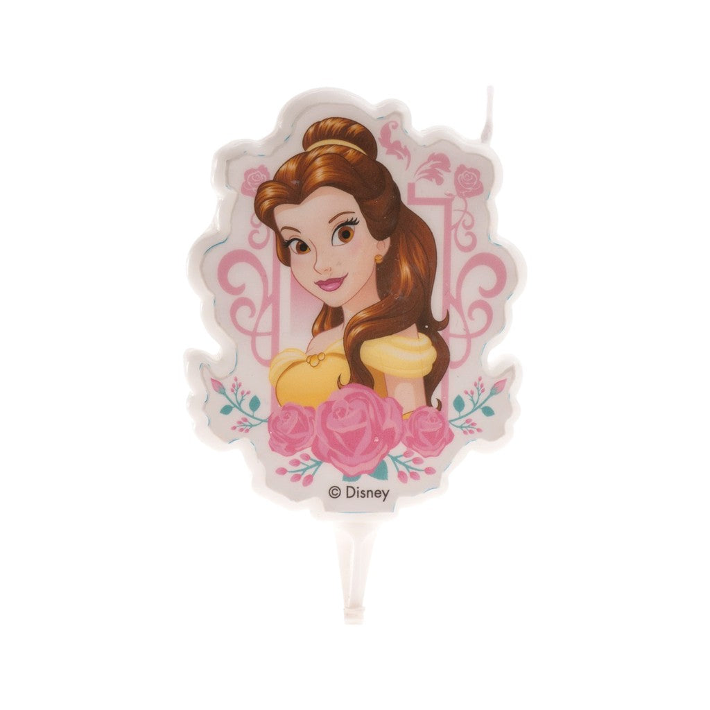 Motivkerze Disney Princess Belle 7.5cm, 1 Stück