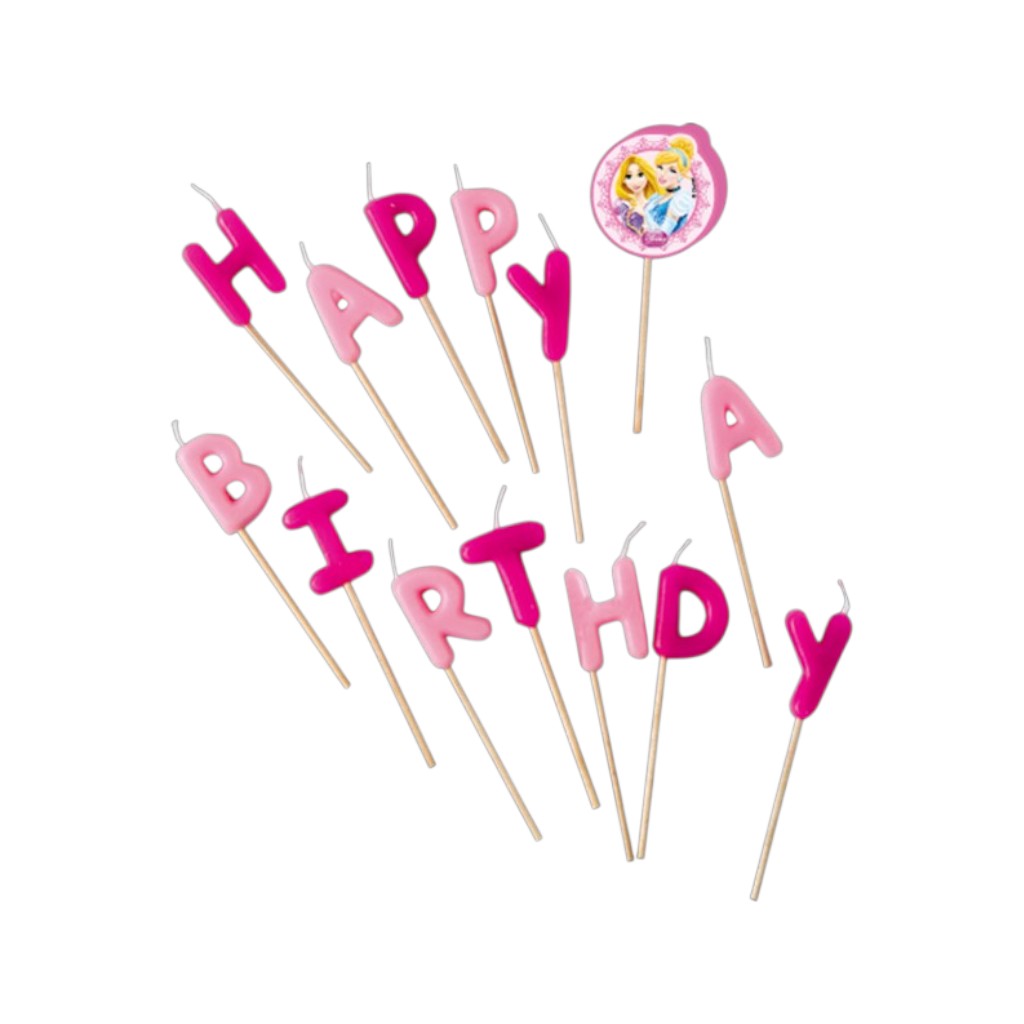 Happy Birthday Kerzen Princess Live Your Story