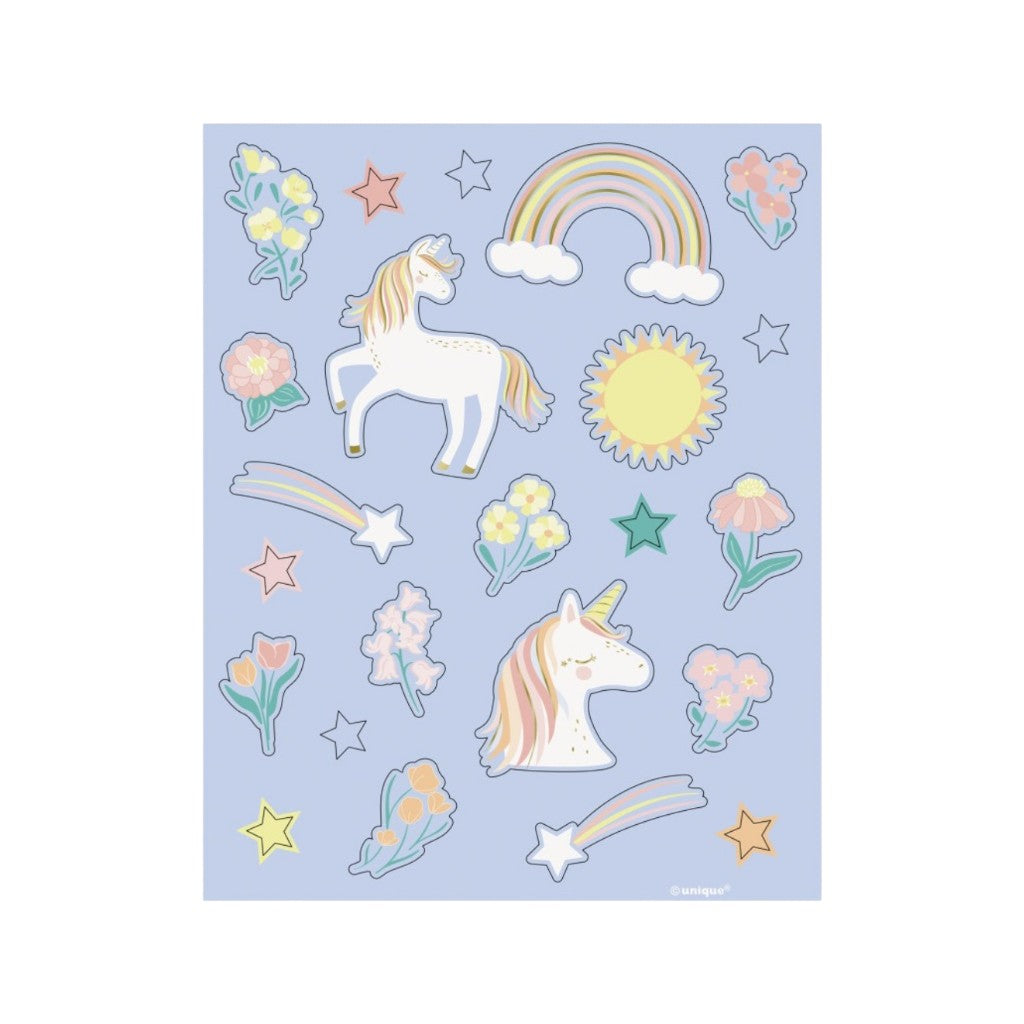 Stickers Dainty Unicorn, 4 Stück