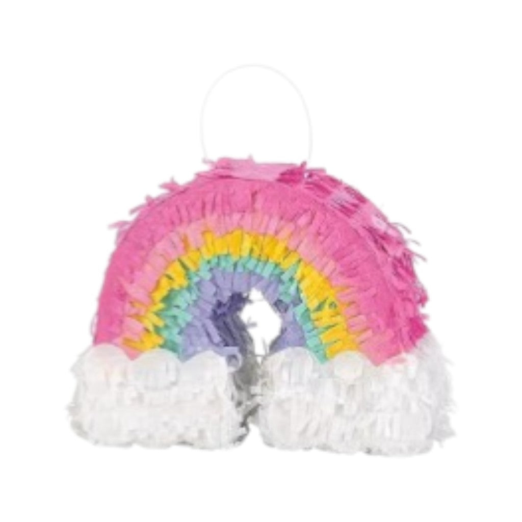Mini Piñata Regenbogen & Wolken