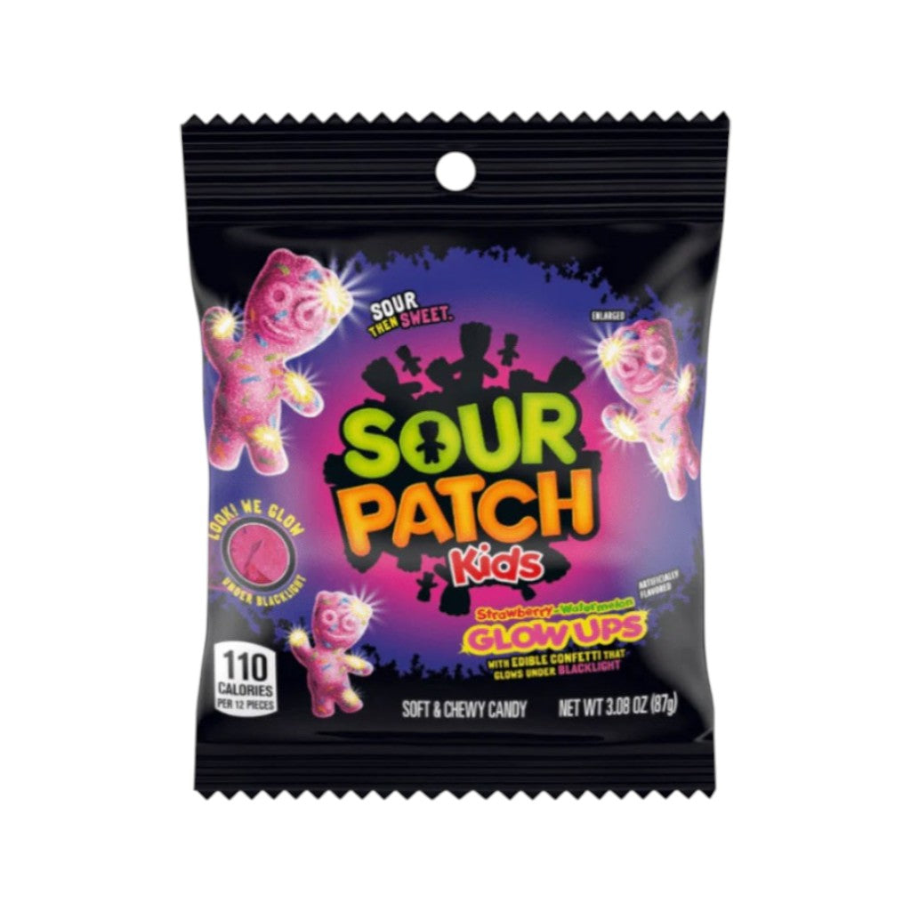Sour Patch Glow Ups Strawberry & Watermelon, 87g