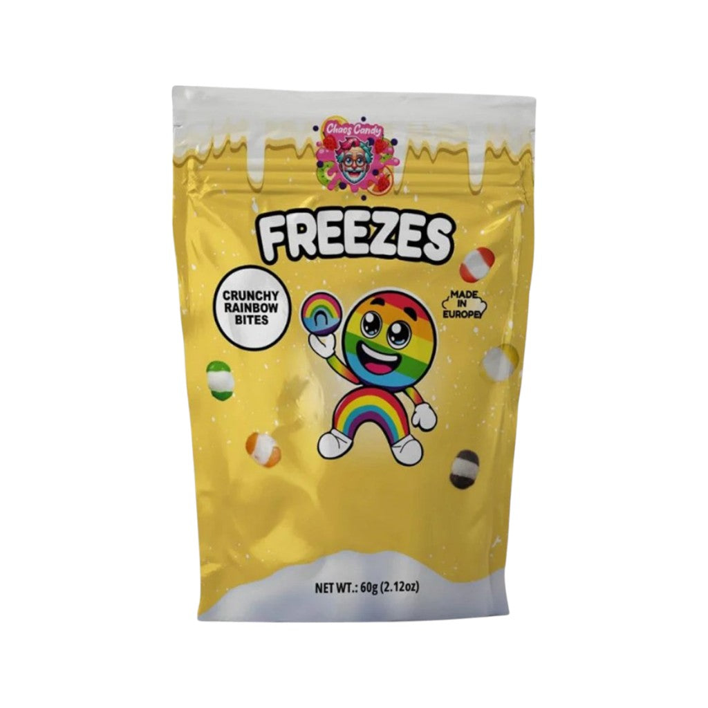 Freezes Dried Candy Crunchy Rainbow Bites, 60g